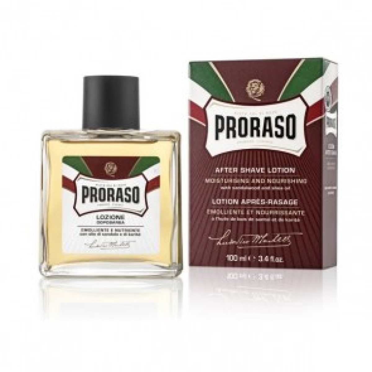 Proraso After Shave Lotion Sandalwood & Shea Butter - 100ml-0