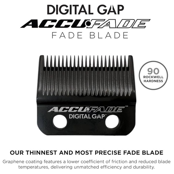 Cocco Digital Gap AccuFade Graphene Fade Clipper Blade